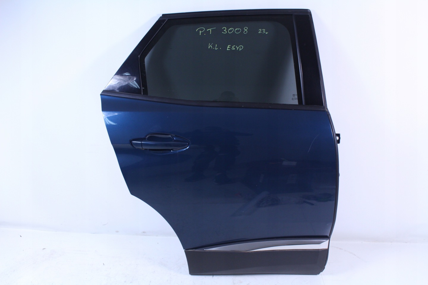 Peugeot 3008 Tür Hinten Rechts Door Porta Porte - Thumbnail 1