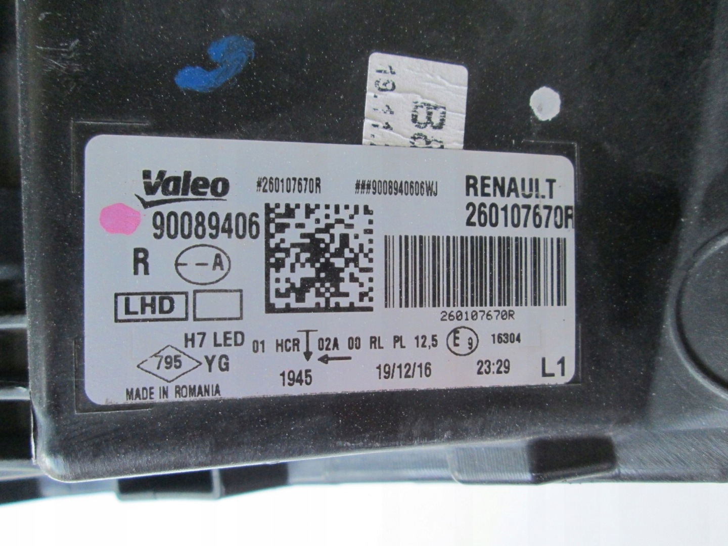 Frontscheinwerfer Renault MĂ©gane I BA.. 260107670R LED Links Headlight - Thumbnail 7