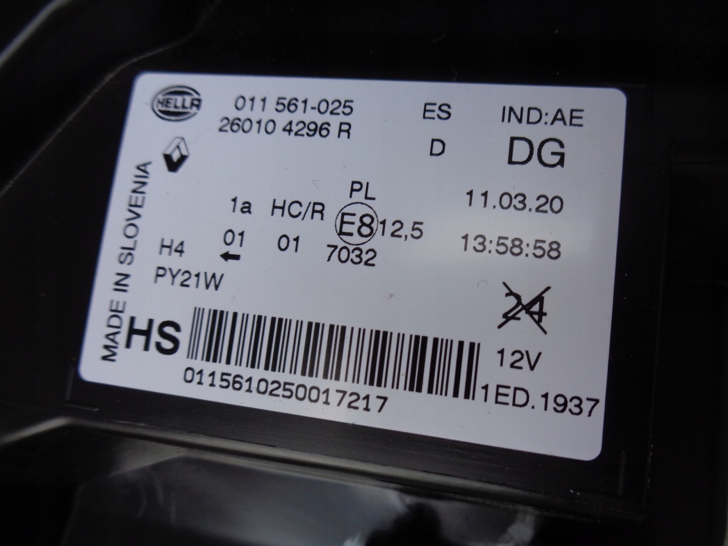Frontscheinwerfer Renault Twingo II 260104296R LED Rechts Scheinwerfer Headlight - Thumbnail 5