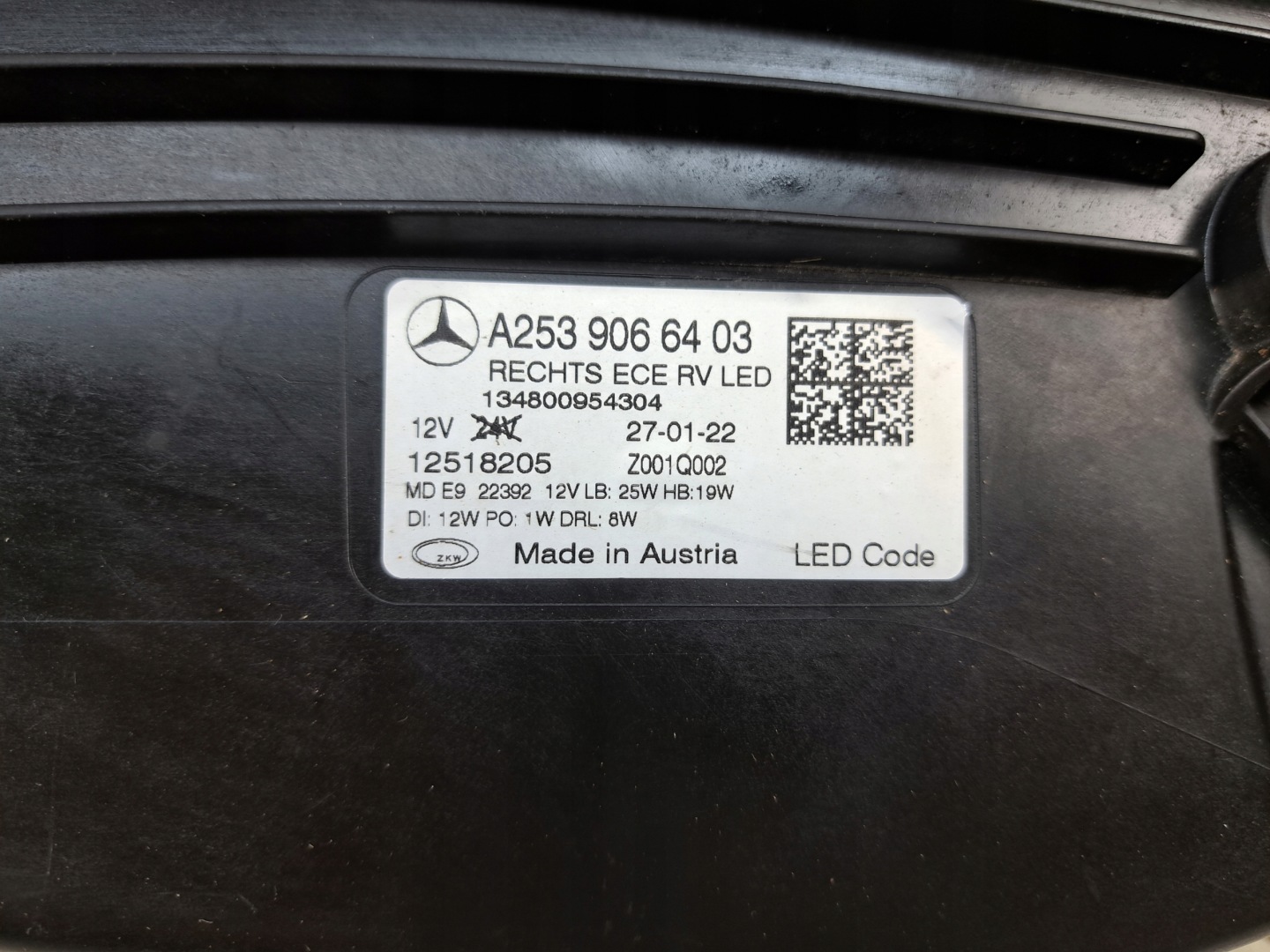 Frontscheinwerfer Mercedes-Benz GLC W253 A2539066403 LED Rechts Headlight - Thumbnail 6