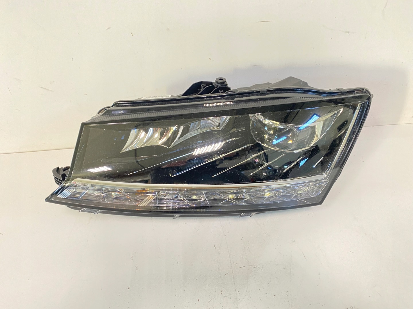 Frontscheinwerfer Skoda Fabia 6V1 6V1941015EL LED Links Scheinwerfer Headlight - Thumbnail 1