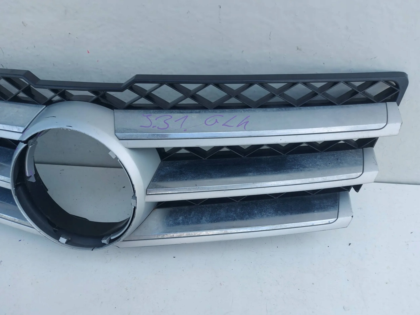 Mercedes-Benz C-Klasse W204 Kühlergrill FRONTGRILL Kühlergitter A2048801583 - Thumbnail 6