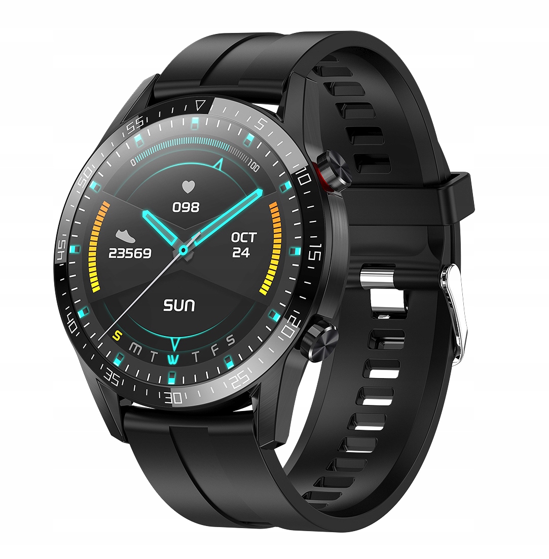 ZEGAREK SMARTWATCH CIŚNIENIOMIERZ EKG ROZMOWY IP68 - Jamlux