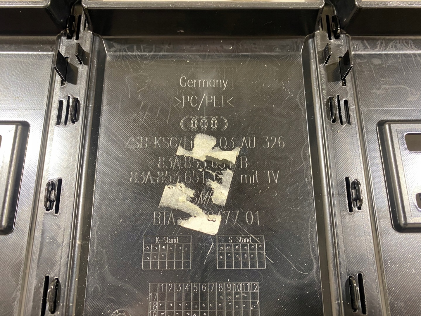 Audi Q3 Kühlergrill FRONTGRILL Kühlergitter 83A853651C - Thumbnail 9