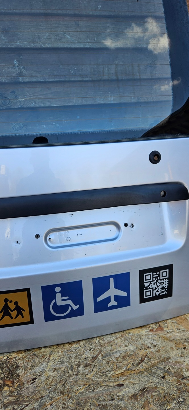 VW Caddy Tür Hinten Links Door Porta Porte - Thumbnail 6
