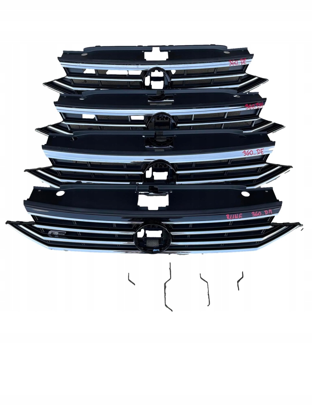 VW Passat B8 Kühlergrill FRONTGRILL Kühlergitter 3G0853651DJ - Thumbnail 1