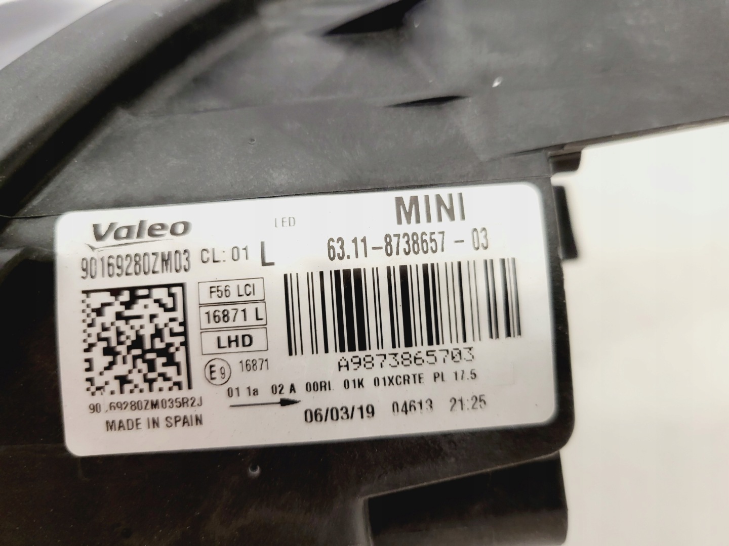 Frontscheinwerfer Mini MINI F57 8738657 LED Links Scheinwerfer Headlight - Thumbnail 11