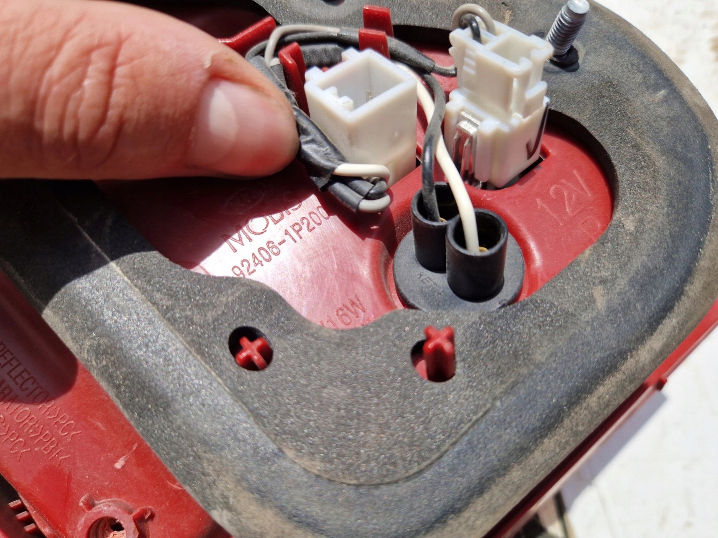 Kia Venga YN Rückleuchte Rearlamp - Thumbnail 4