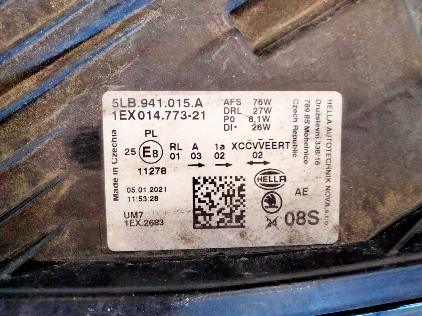 Frontscheinwerfer Skoda Enyaq 5LB 5LB941015AD LED Links Scheinwerfer Headlight - Thumbnail 3