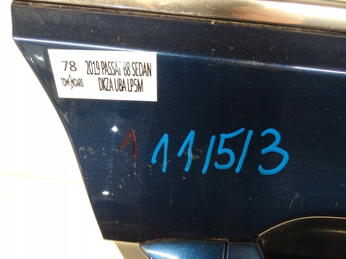 VW Passat B8 Tür Vorne Rechts Door 5M1752563 Porta Porte - Thumbnail 12