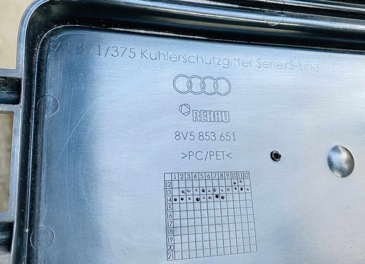 Audi A3 8V Kühlergrill FRONTGRILL Kühlergitter 8V5853651 - Thumbnail 8