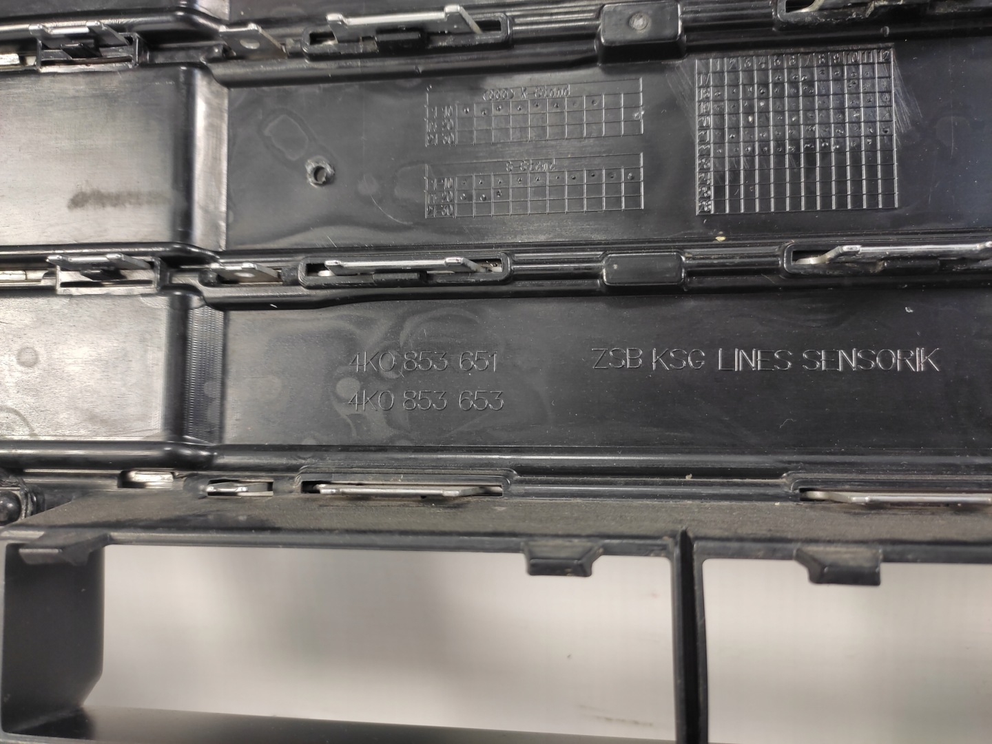 Audi A6 Kühlergrill FRONTGRILL Kühlergitter 4K0853651AU - Thumbnail 9