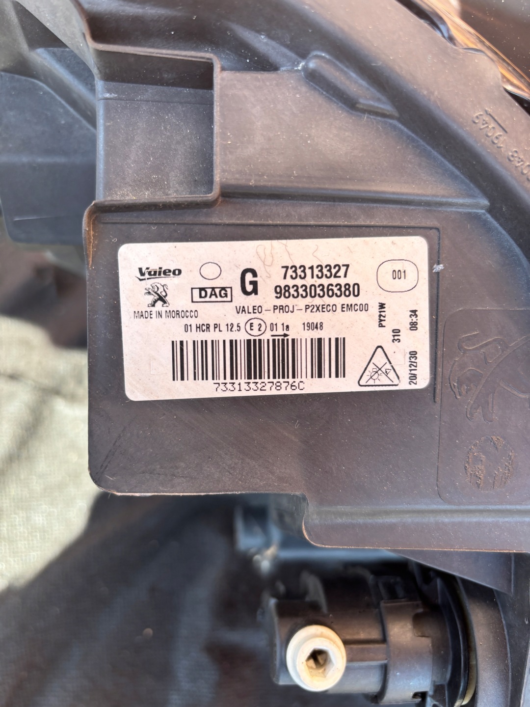Frontscheinwerfer Peugeot 208 I 9833036380 LED Links Scheinwerfer Headlight - Thumbnail 9