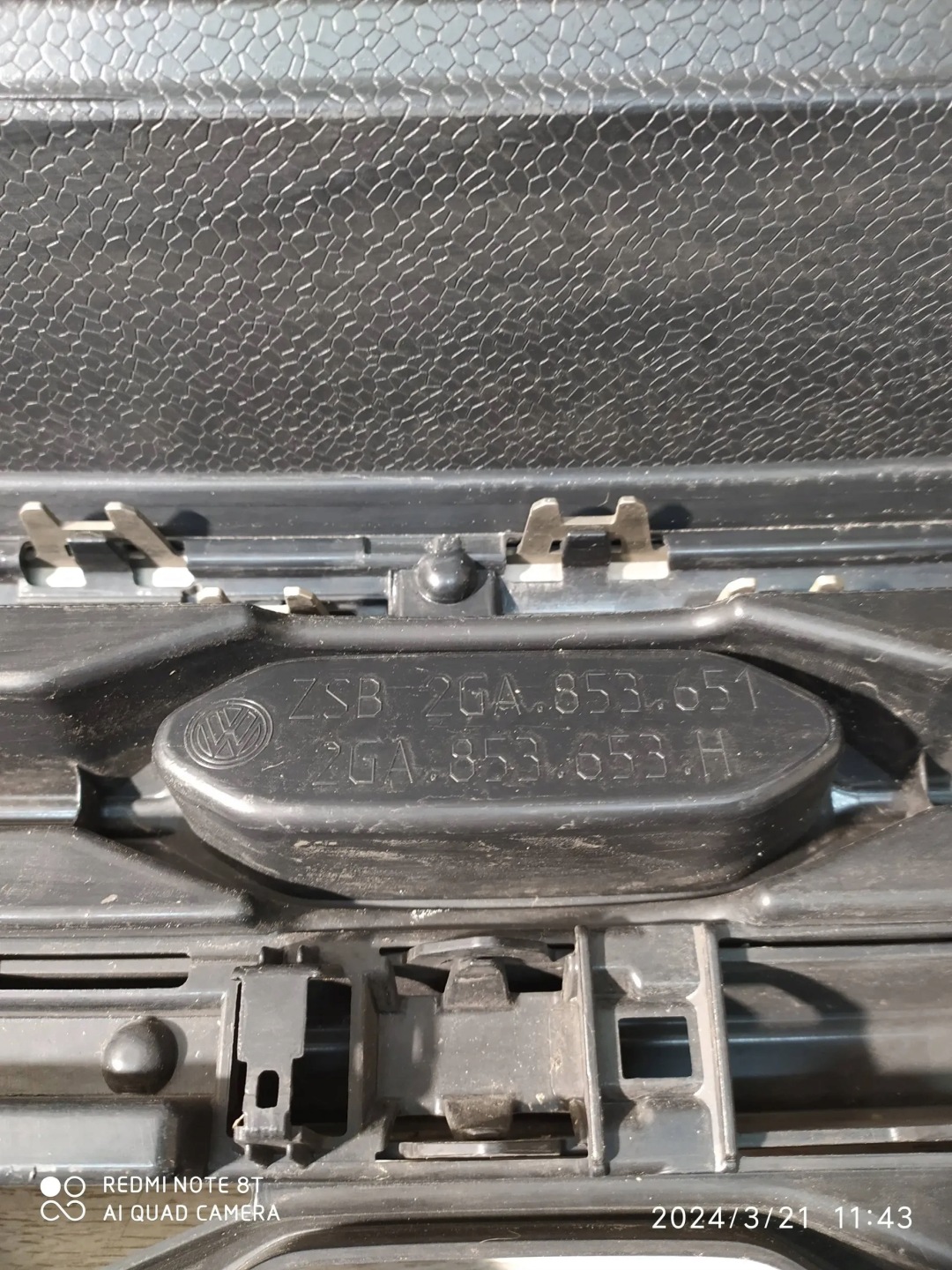 VW T-Roc A1 Kühlergrill FRONTGRILL Kühlergitter 2GA853653H - Thumbnail 2