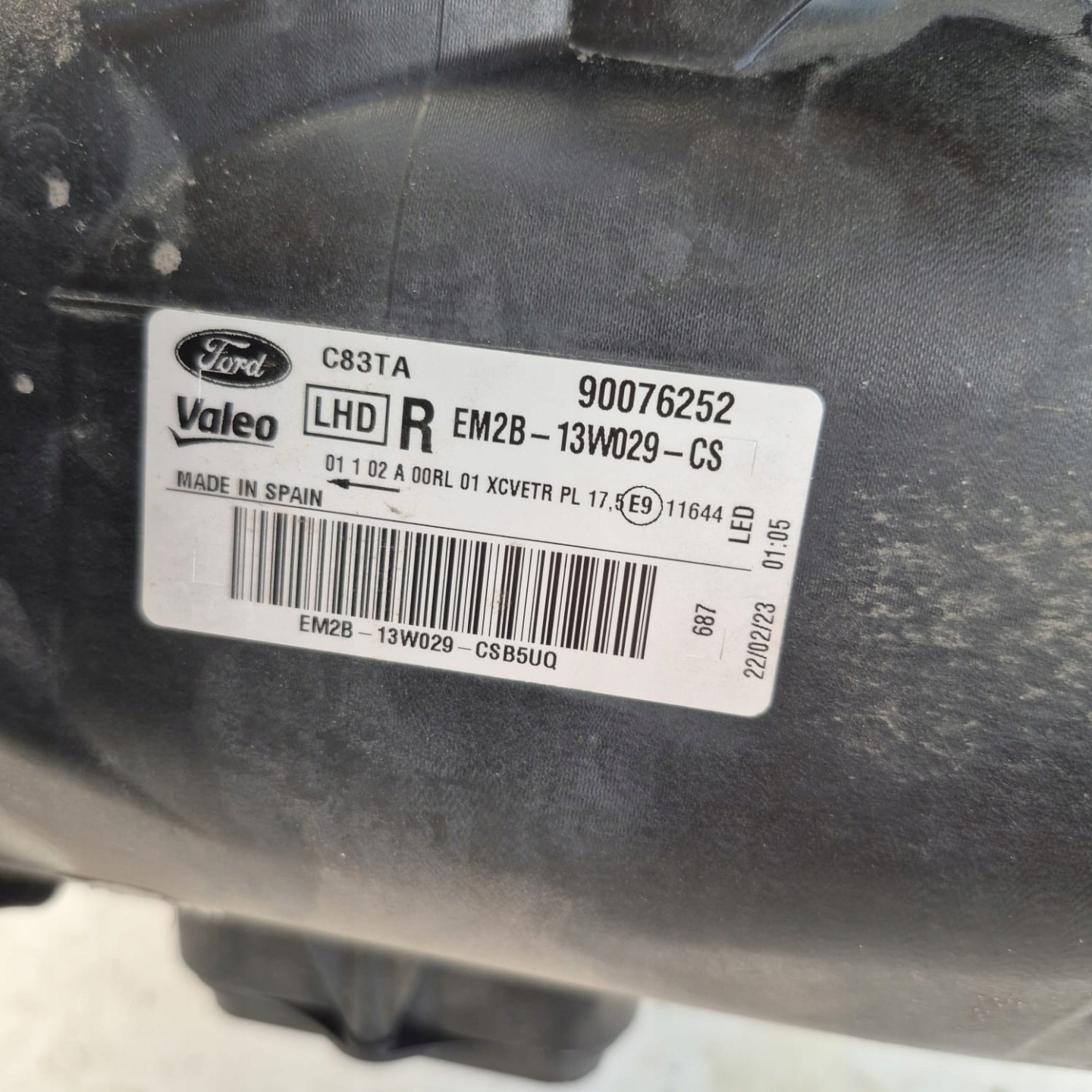 Frontscheinwerfer Ford S-MAX I Mk1 EM2B13W029CSM LED Rechts Headlight - Thumbnail 10