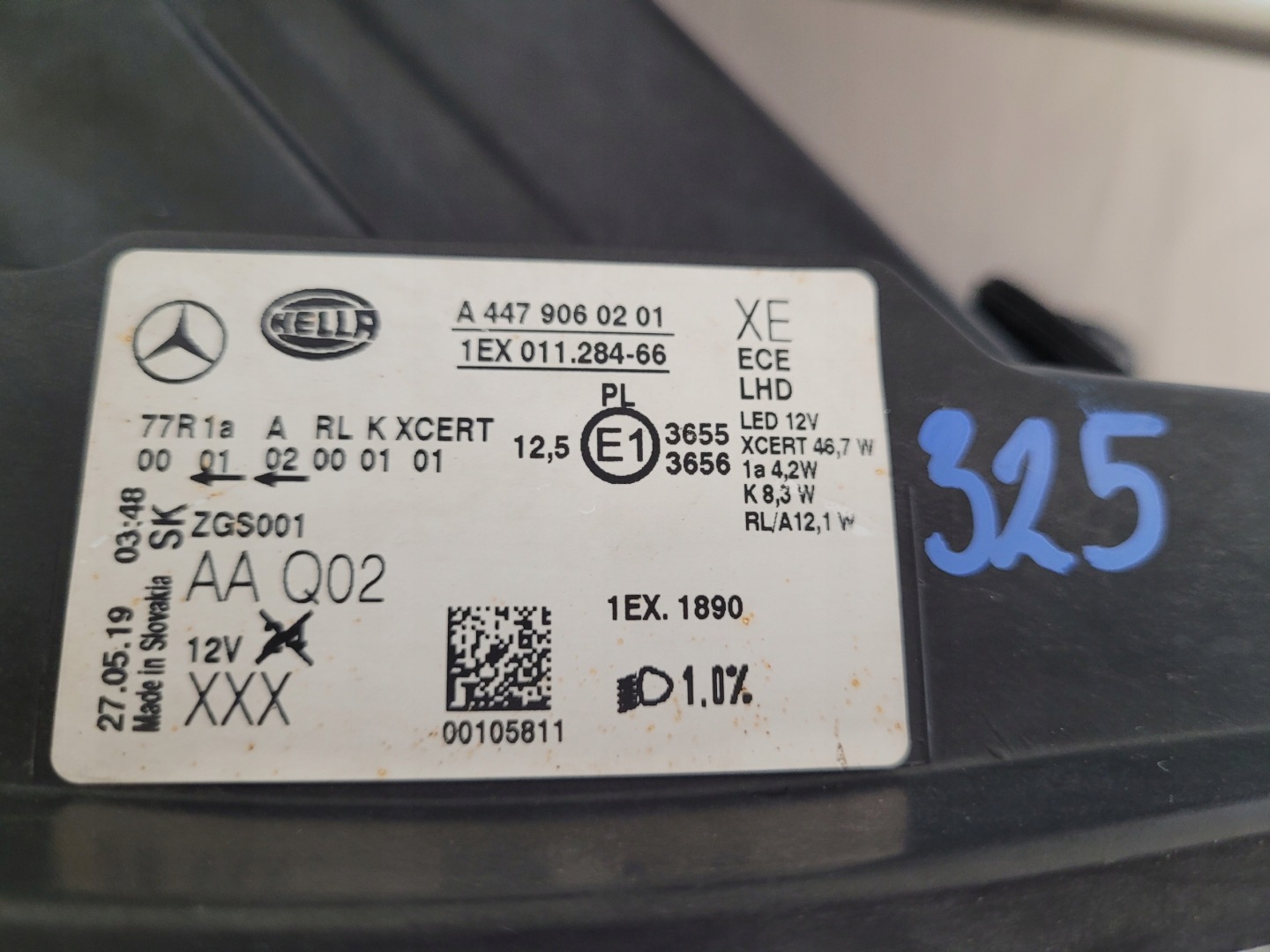 Frontscheinwerfer Mercedes-Benz Vito W447 A4479060201 LED Rechts Headlight - Thumbnail 6