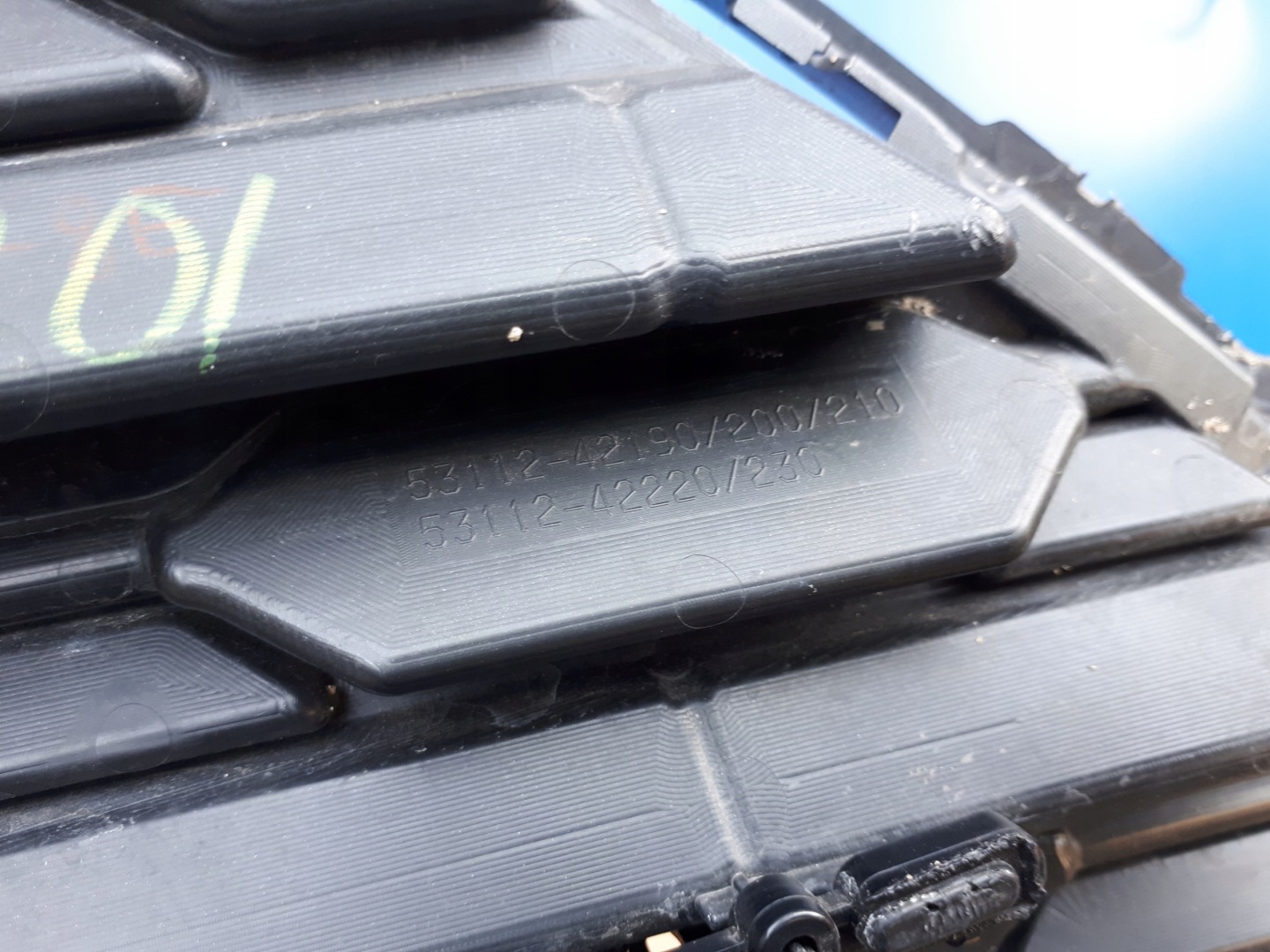 Toyota RAV4 XA5 Kühlergrill FRONTGRILL Kühlergitter 53112421905 - Thumbnail 11