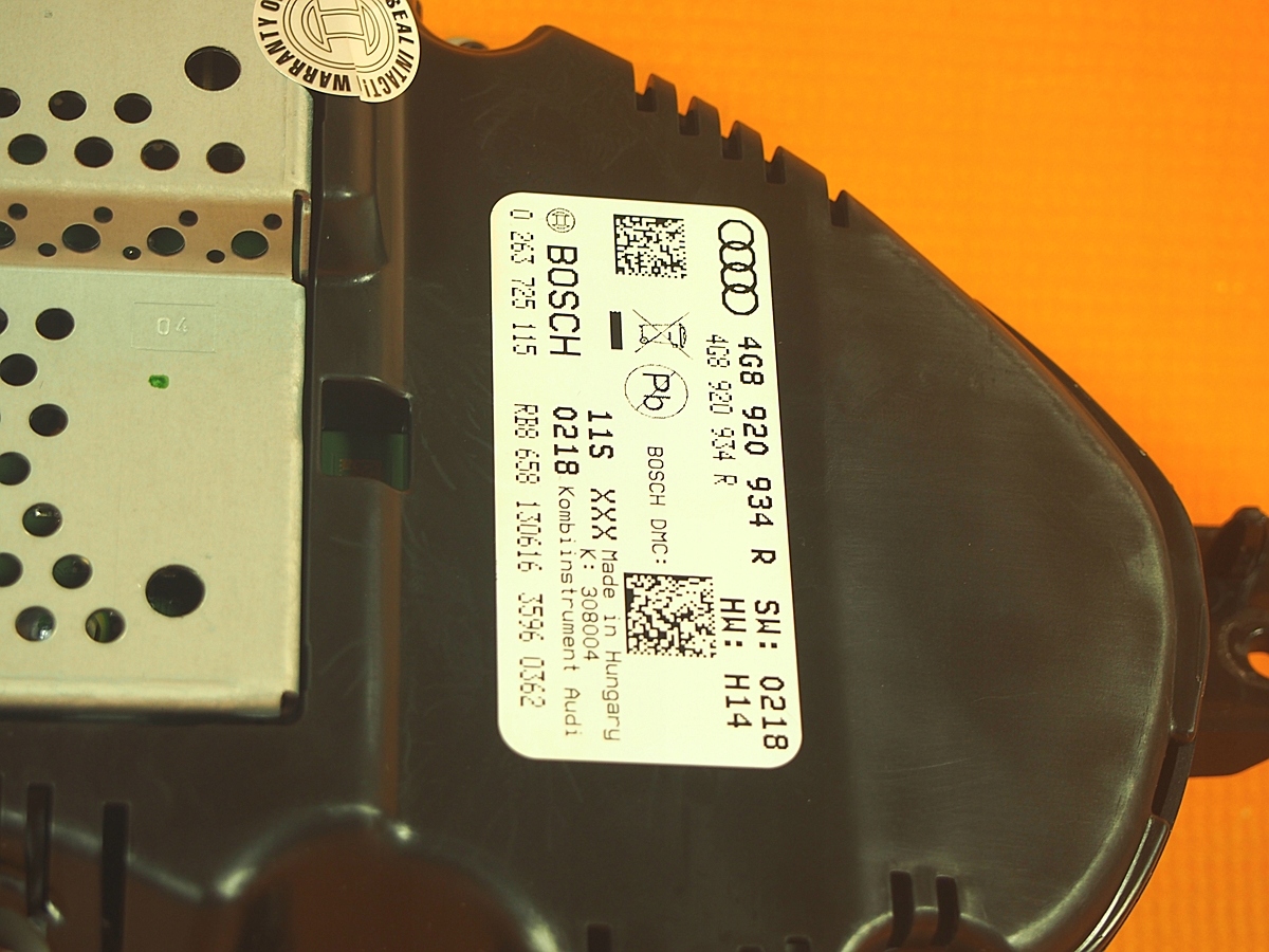 Audi A6 4G8920934RB Screen Kombiinstrument Tacho - Thumbnail 11