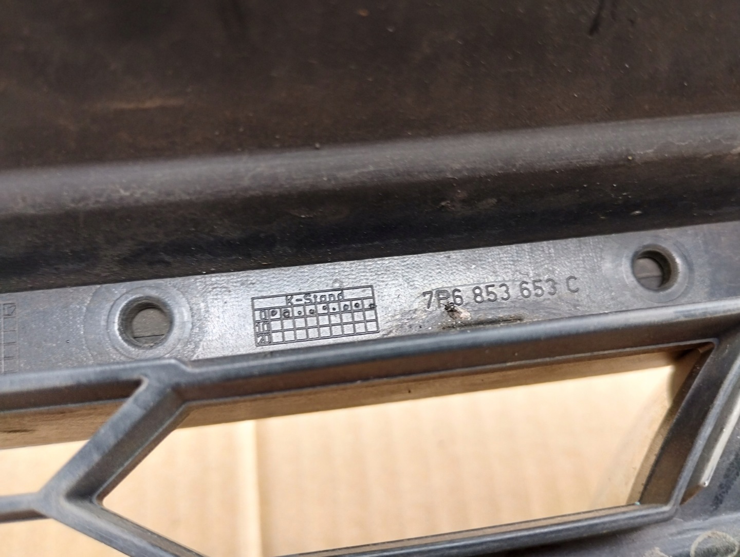 VW Touareg II Kühlergrill FRONTGRILL Kühlergitter 7P6853653C - Thumbnail 10