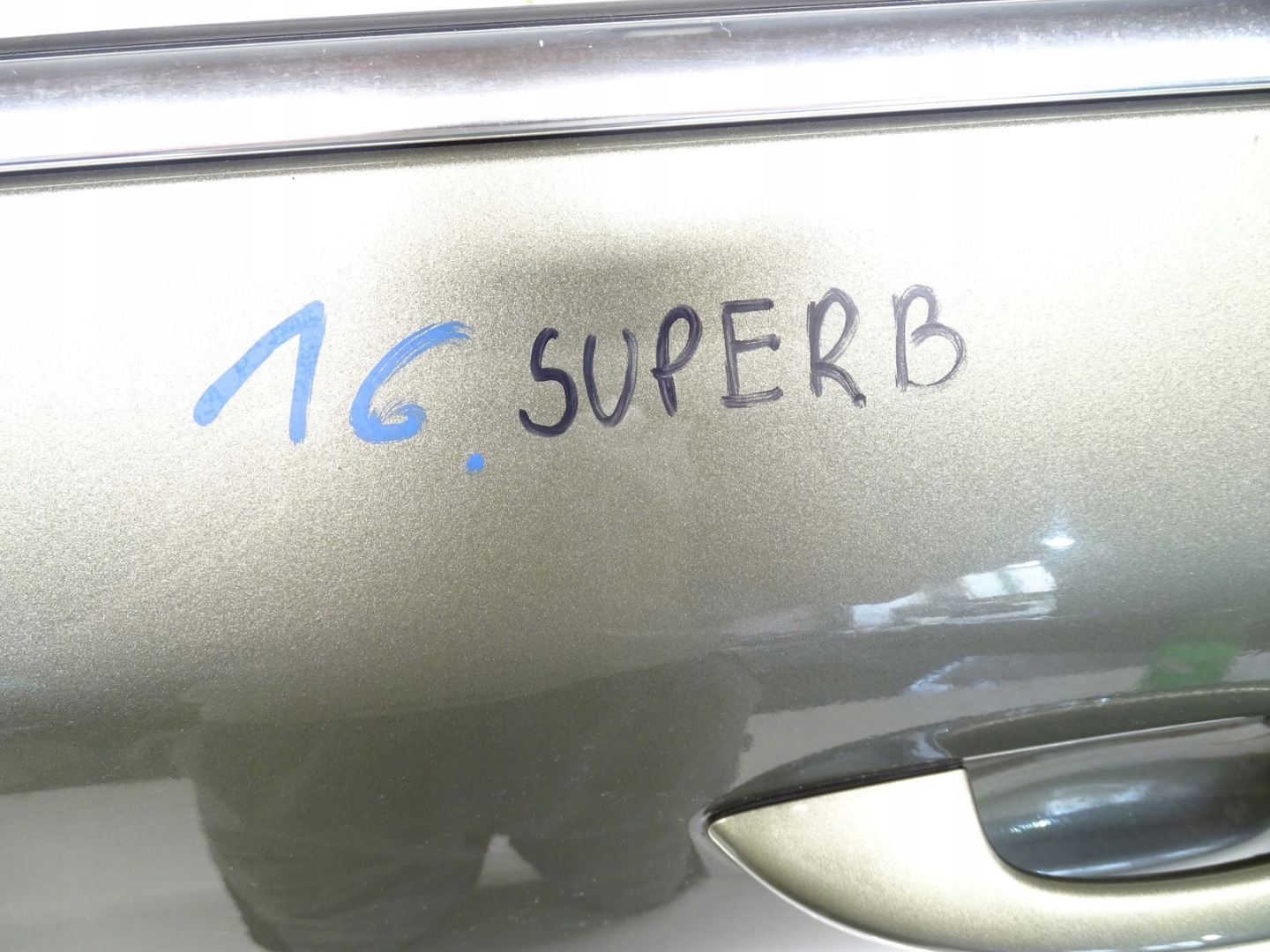Skoda Superb 3U Tür Vorne Links Door Porta Porte - Thumbnail 8
