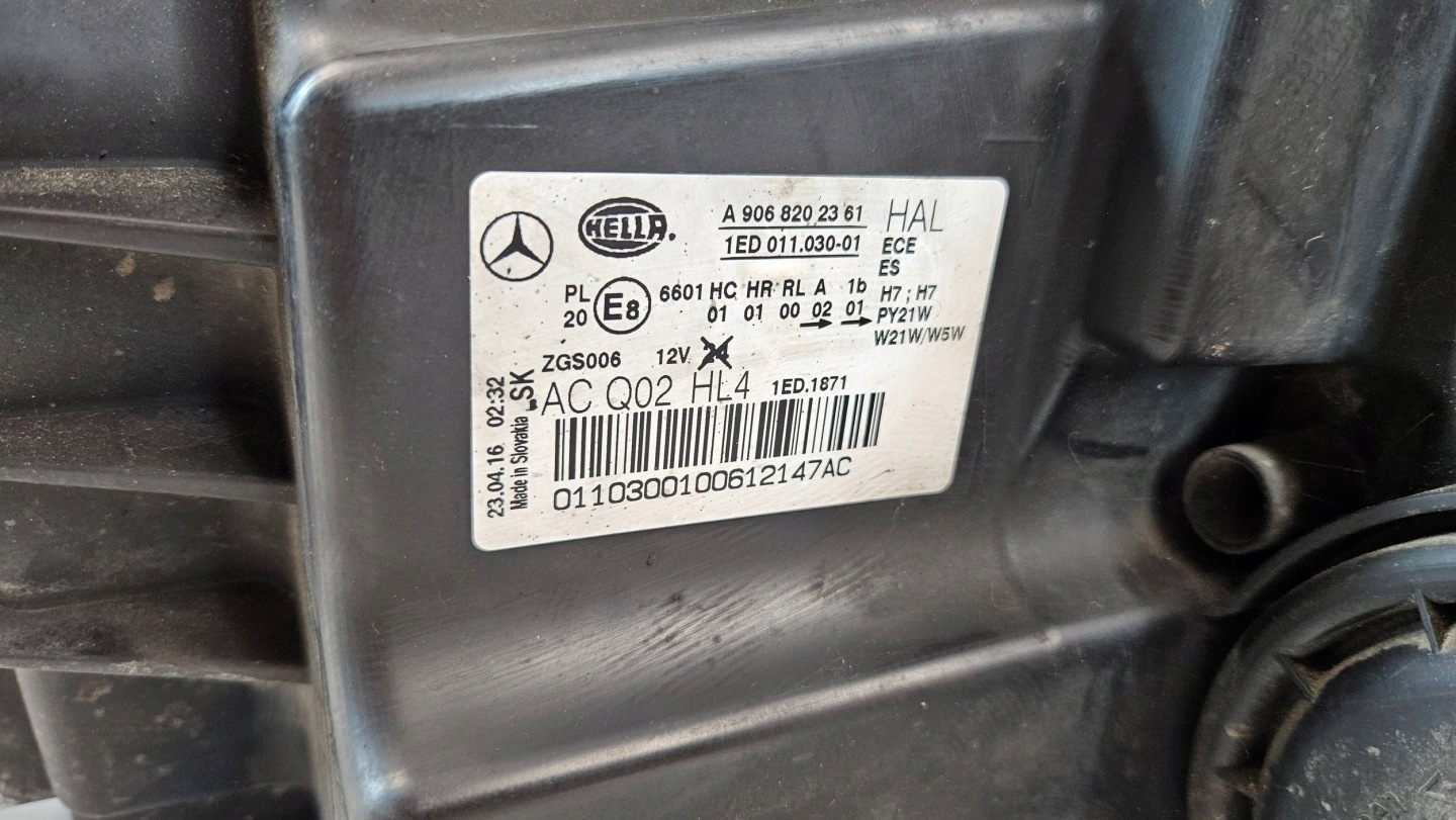Frontscheinwerfer Mercedes-Benz Sprinter W910 A9068202361 LED Links Headlight - Thumbnail 7
