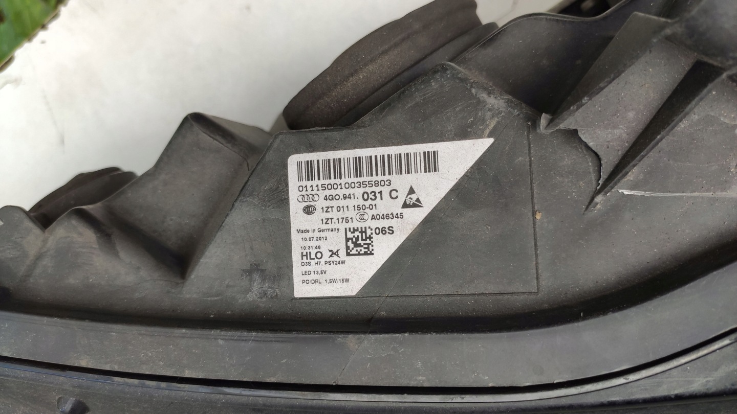 Frontscheinwerfer Audi A6 4G0941032C Bi-Xenon Links Scheinwerfer Headlight - Thumbnail 11