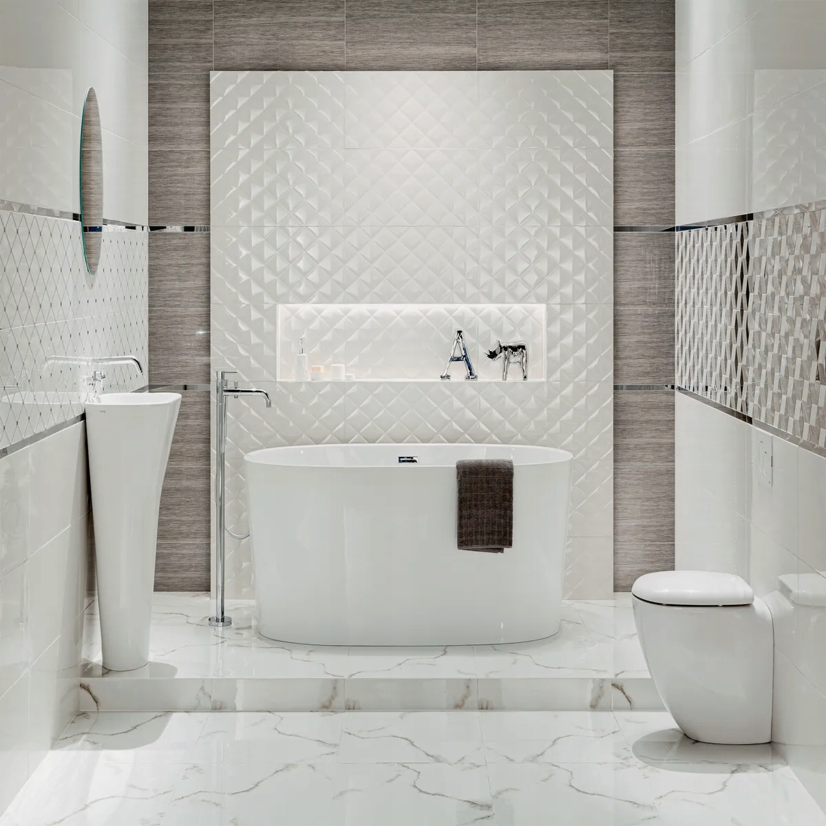 Glazura Senza Diamond 29.8 X 74.8 Tubadzin - 15103771731