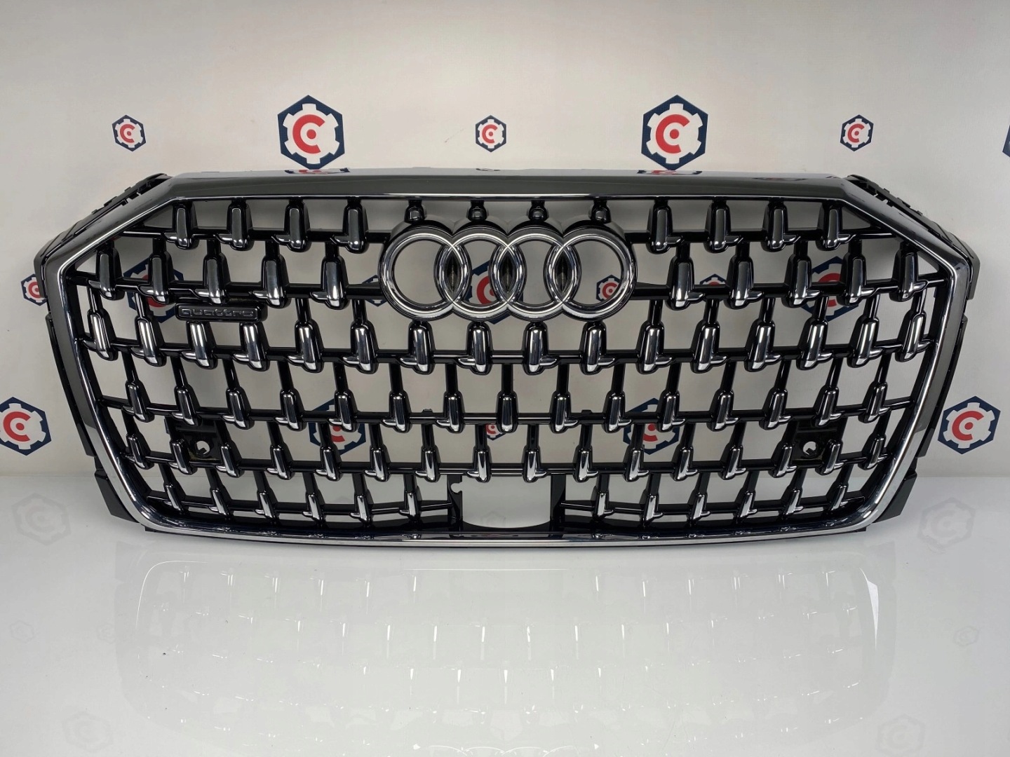 Audi A8 Kühlergrill FRONTGRILL Kühlergitter 4N0853651 - Thumbnail 1