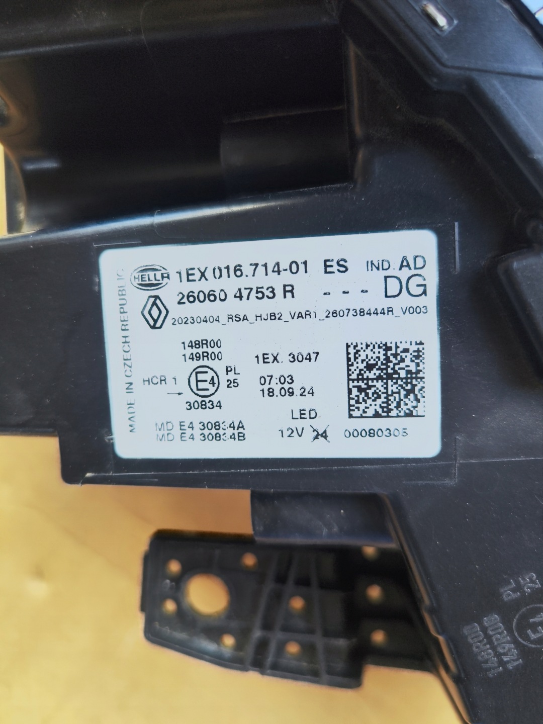Frontscheinwerfer Renault Captur RJB 260604753R LED Links Scheinwerfer Headlight - Thumbnail 12