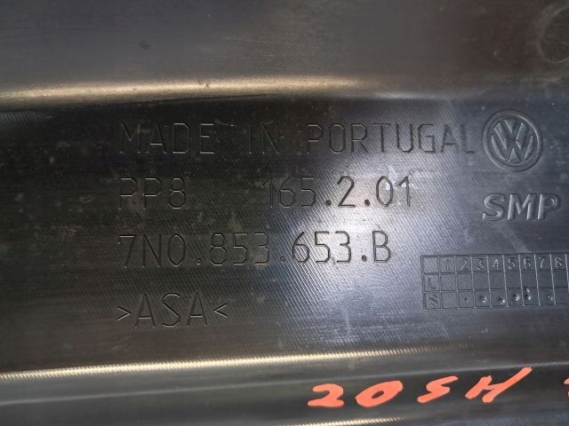 VW Sharan 7N0 Kühlergrill FRONTGRILL Kühlergitter 7N0853653B - Thumbnail 11