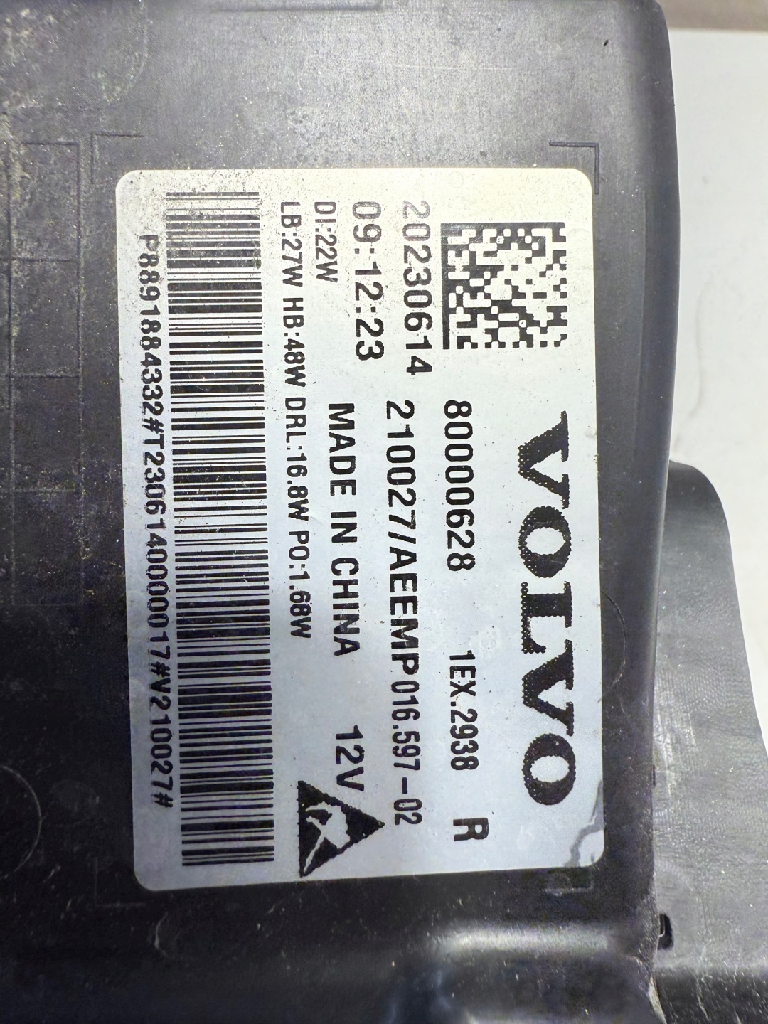 Frontscheinwerfer Volvo EX30 80000401 LED Links Scheinwerfer Headlight - Thumbnail 11