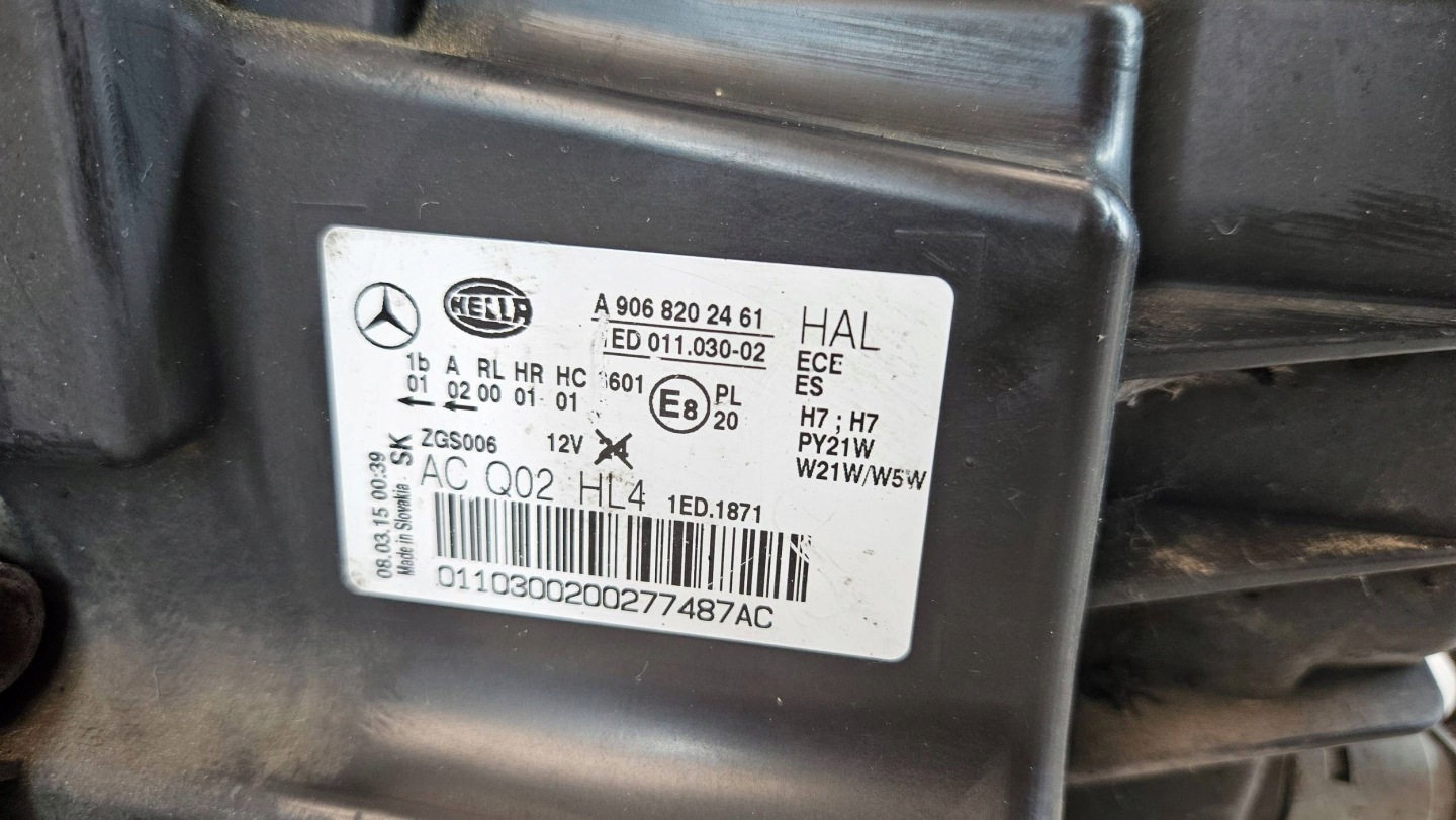 Frontscheinwerfer Mercedes-Benz Sprinter W910 A9068202461 LED Links Headlight - Thumbnail 8