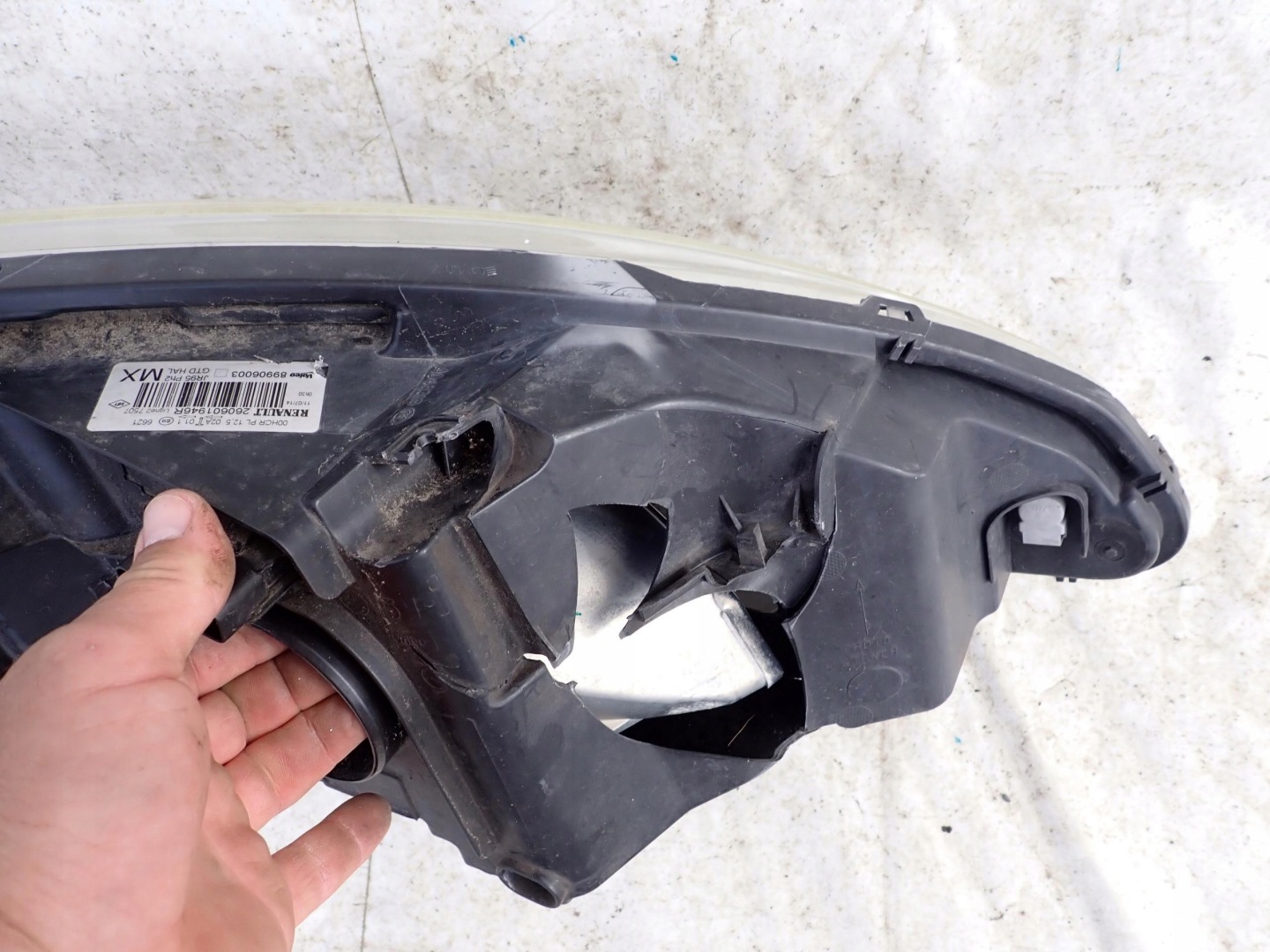 Frontscheinwerfer Renault ScĂ©nic I JA 260601946R LED Links Headlight - Thumbnail 21