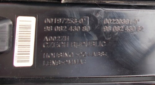 Toyota Proace V Rückleuchte Rearlamp - Thumbnail 3
