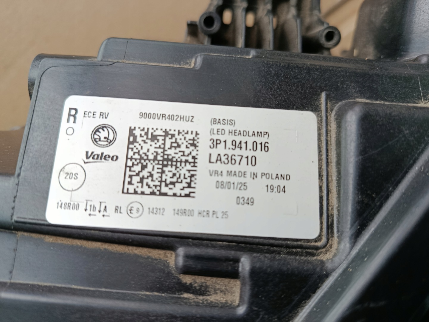 Frontscheinwerfer Skoda Superb 3U 3P1941016 LED Rechts Scheinwerfer Headlight - Thumbnail 12