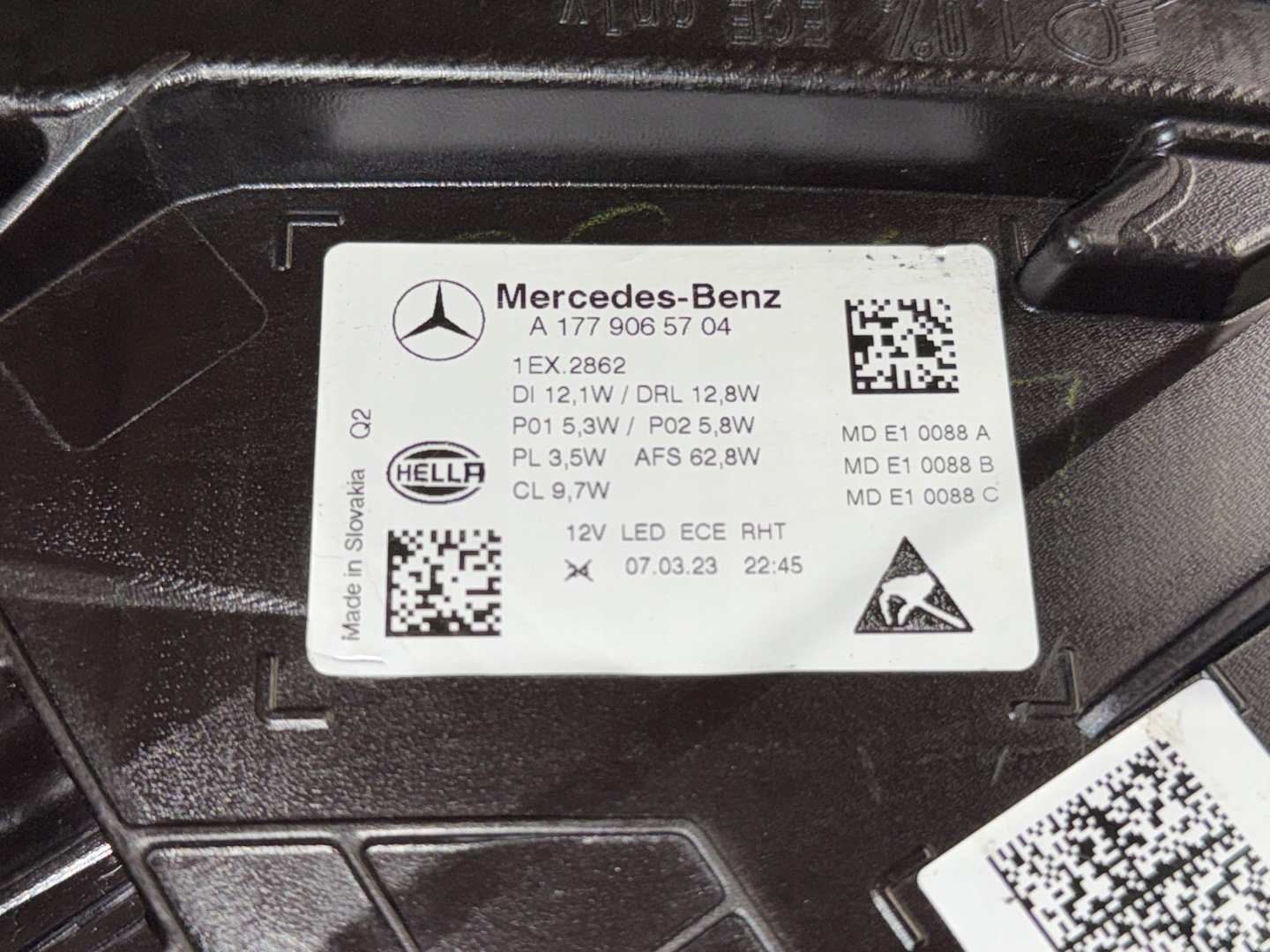Frontscheinwerfer Mercedes-Benz A-Klasse W177 A1779065804 Multibeam LED Links Headlight - Thumbnail 7