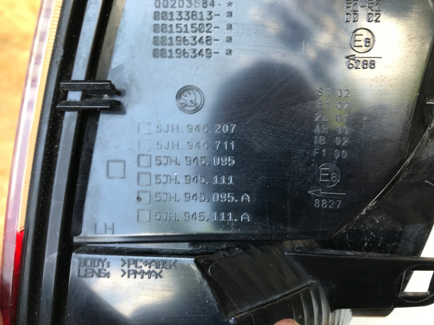Skoda Rapid Roomster 5J Rückleuchte Rearlamp - Thumbnail 4