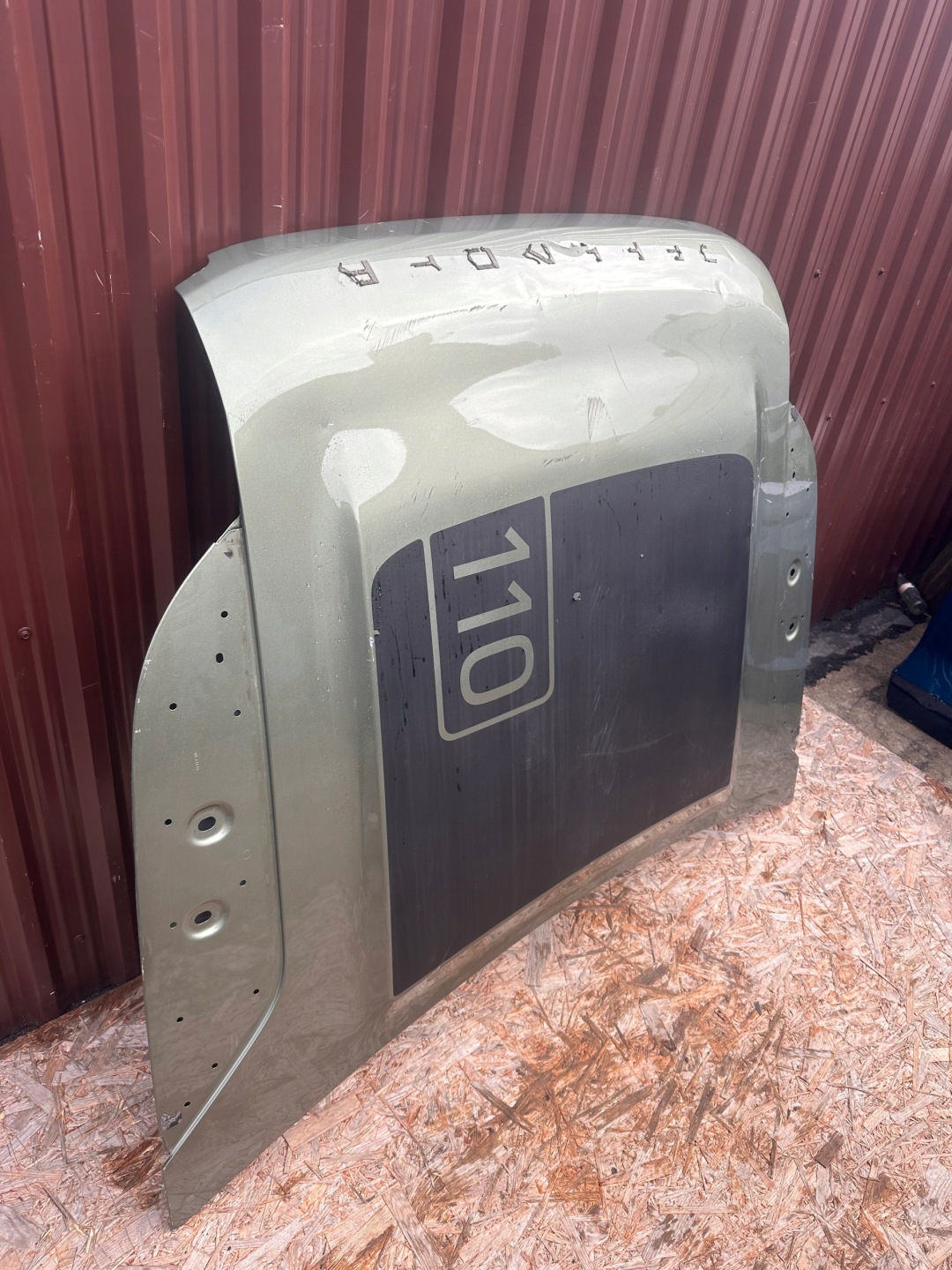 Motorhaube Land Rover Defender LA Bonnet L8B216612A Hood - Thumbnail 3