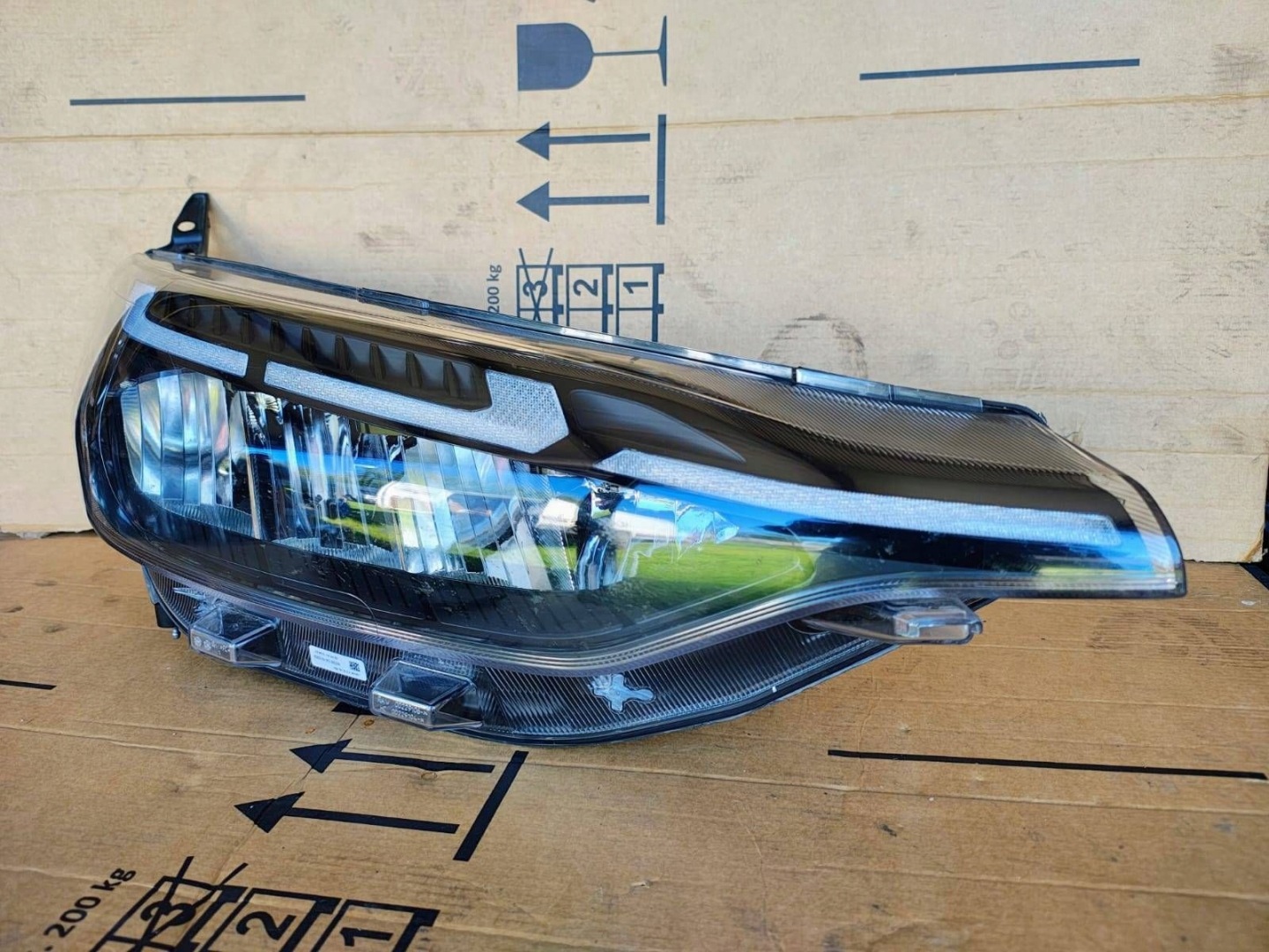 Frontscheinwerfer Ford Transit Custom 1 Mk1 PZ3113E014CB LED Rechts Headlight - Thumbnail 1