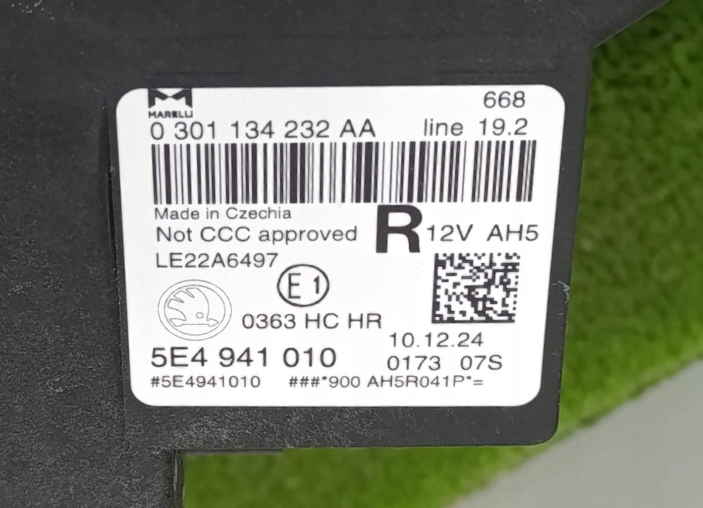 Frontscheinwerfer Skoda Octavia 1U 5E4941010K LED Rechts Scheinwerfer Headlight - Thumbnail 6
