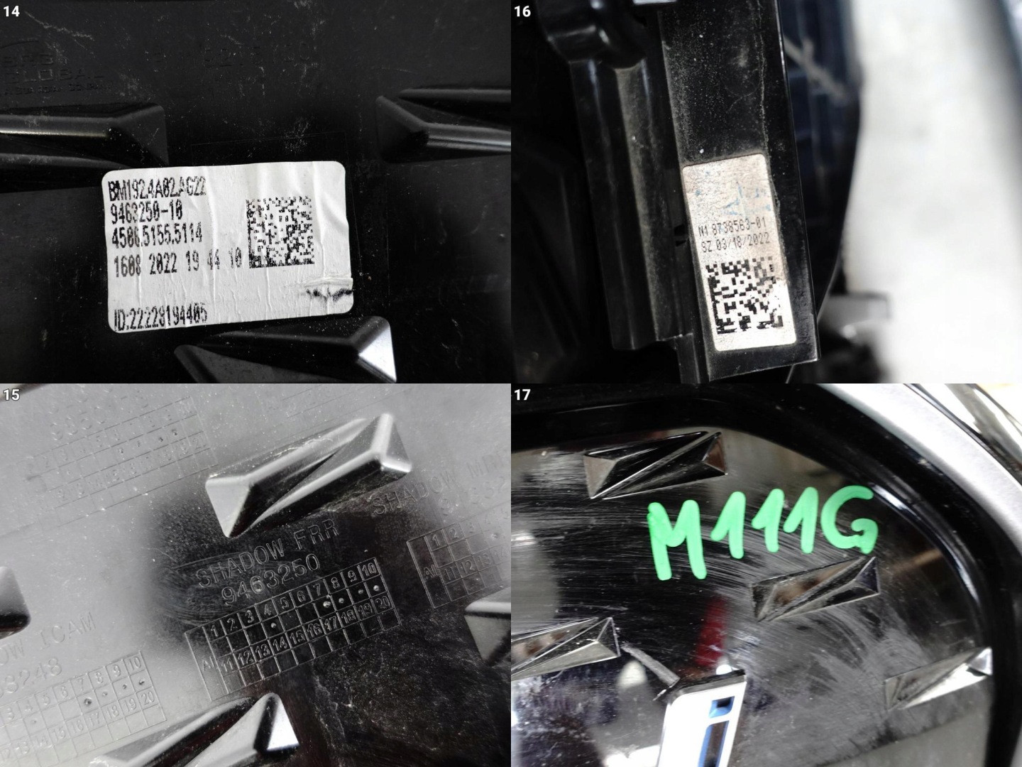 BMW i4 I04 Kühlergrill FRONTGRILL Kühlergitter 9463250 - Thumbnail 12