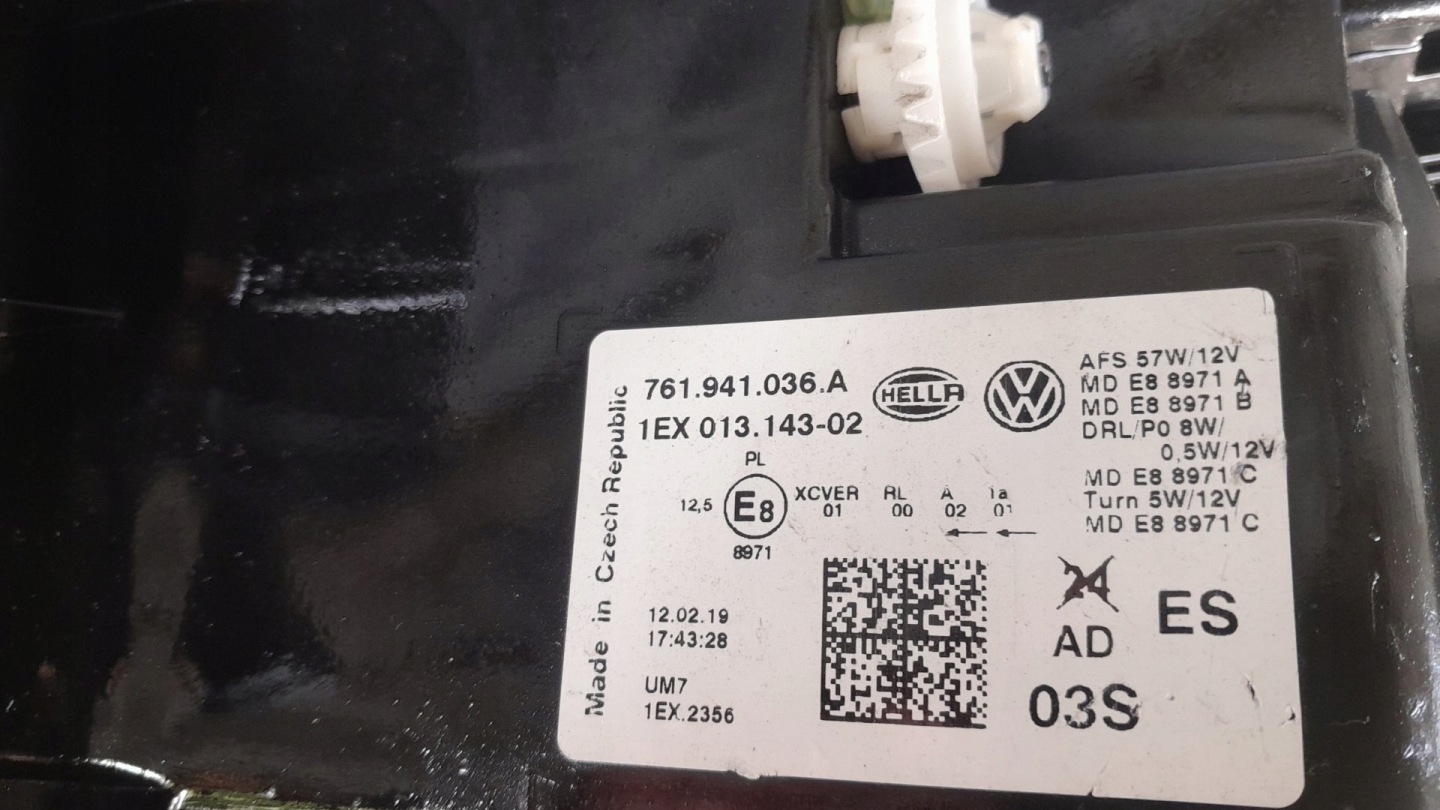 Frontscheinwerfer VW Touareg III 761941036AA LED Rechts Scheinwerfer Headlight - Thumbnail 11