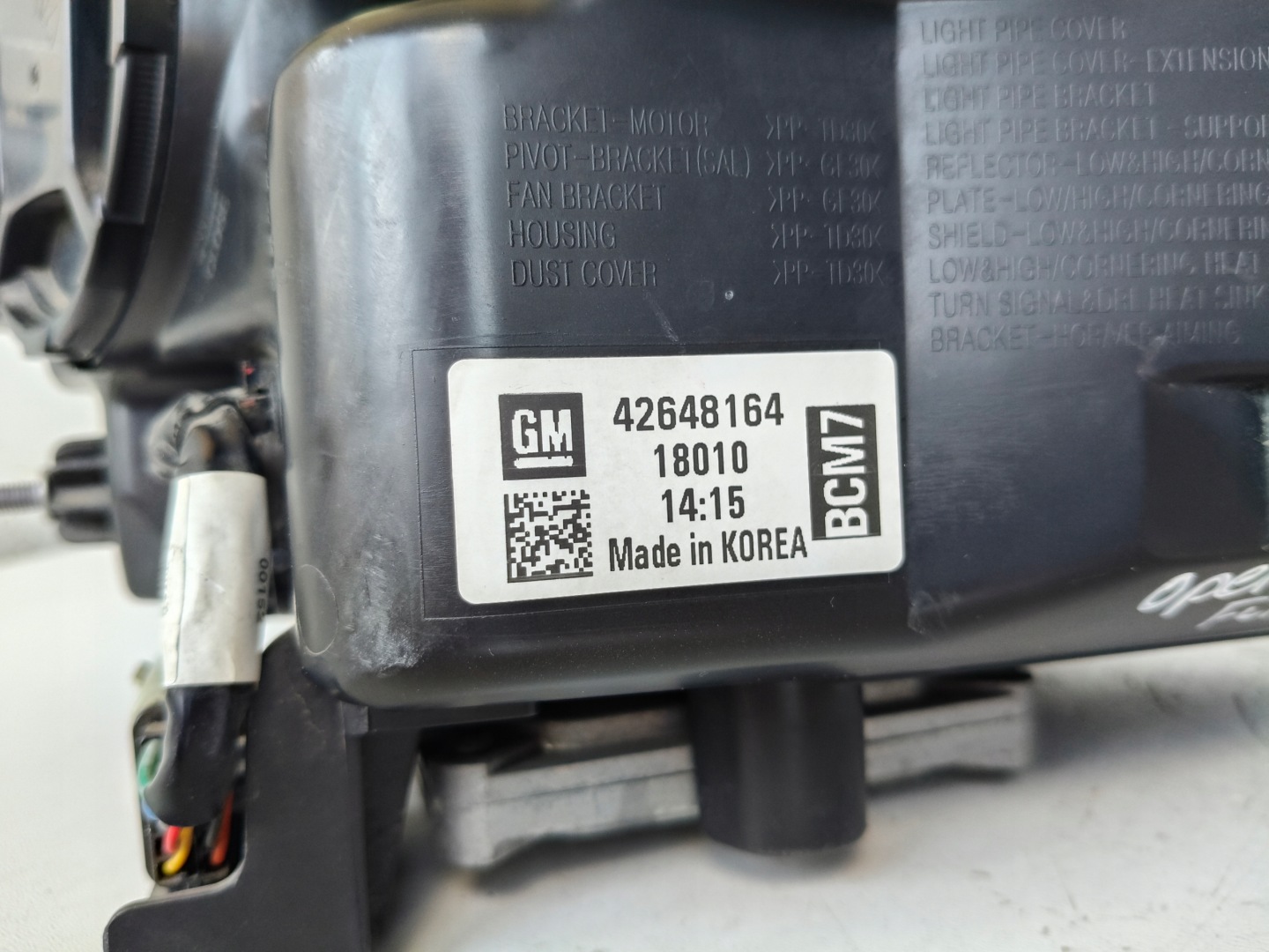 Frontscheinwerfer Opel Mokka 42648164 Facelift LED Links Scheinwerfer Headlight - Thumbnail 9