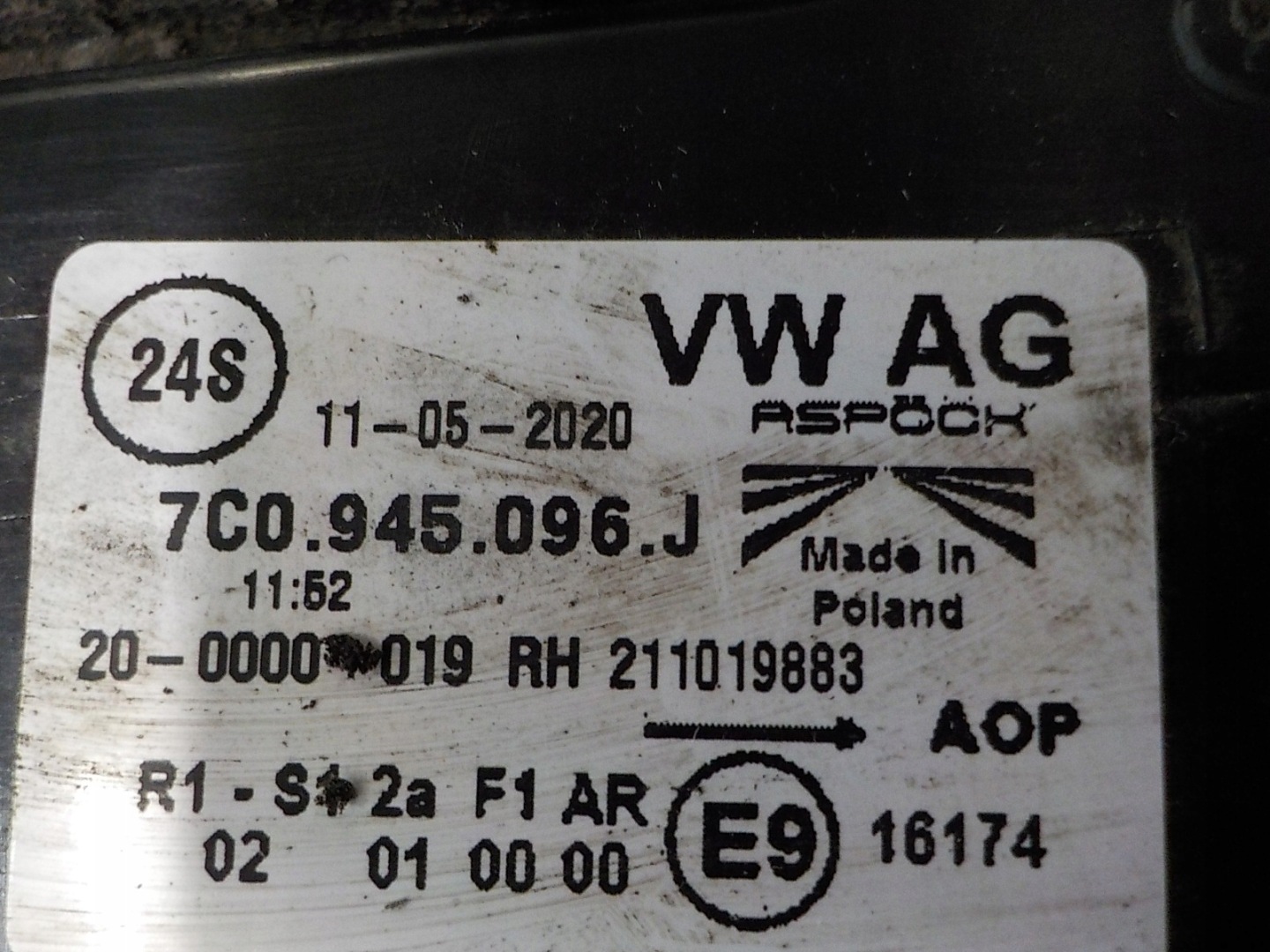 VW Crafter Rückleuchte 7C0945096J Rearlamp - Thumbnail 9