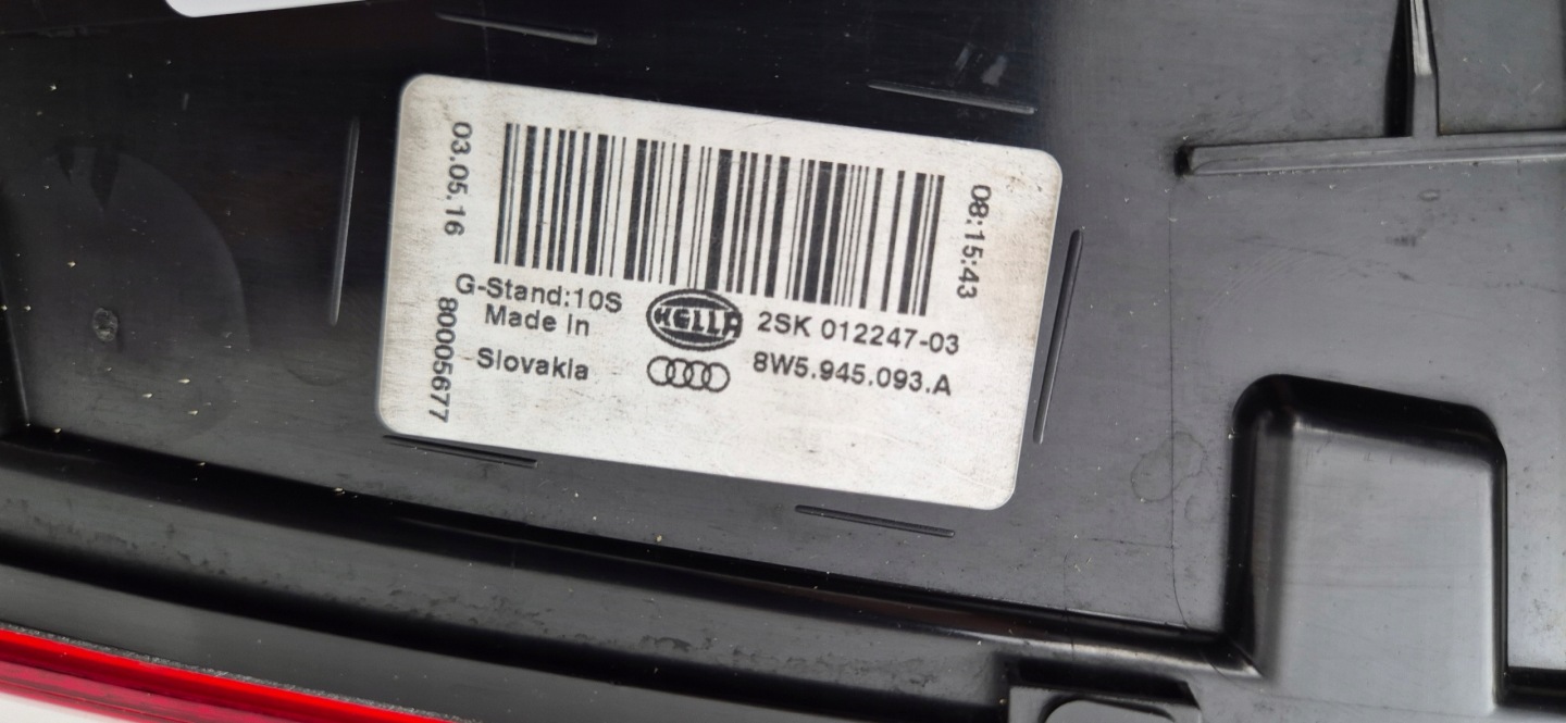 Audi A4 B9 Rückleuchte Rearlamp - Thumbnail 8