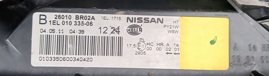Frontscheinwerfer Nissan Qashqai J10 26060BR02A LED Links Scheinwerfer Headlight - Thumbnail 7