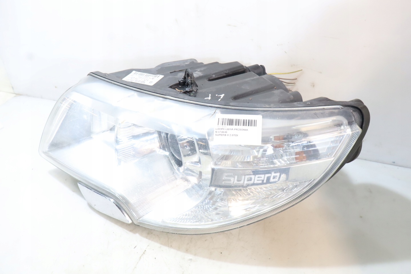 Frontscheinwerfer Skoda Superb 3U LED Links Scheinwerfer Headlight - Thumbnail 1