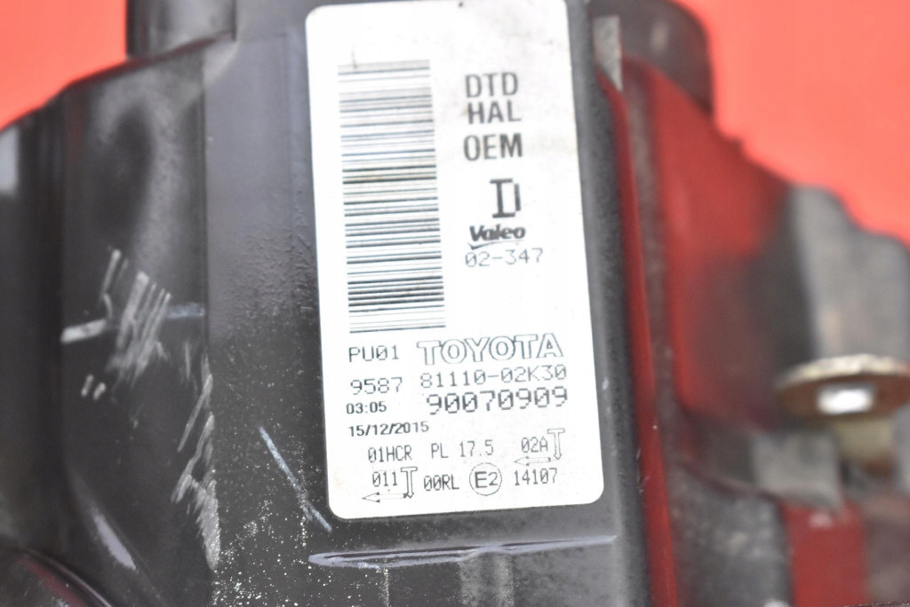 Frontscheinwerfer Toyota Auris E150 8111002K30 LED Rechts Scheinwerfer Headlight - Thumbnail 7