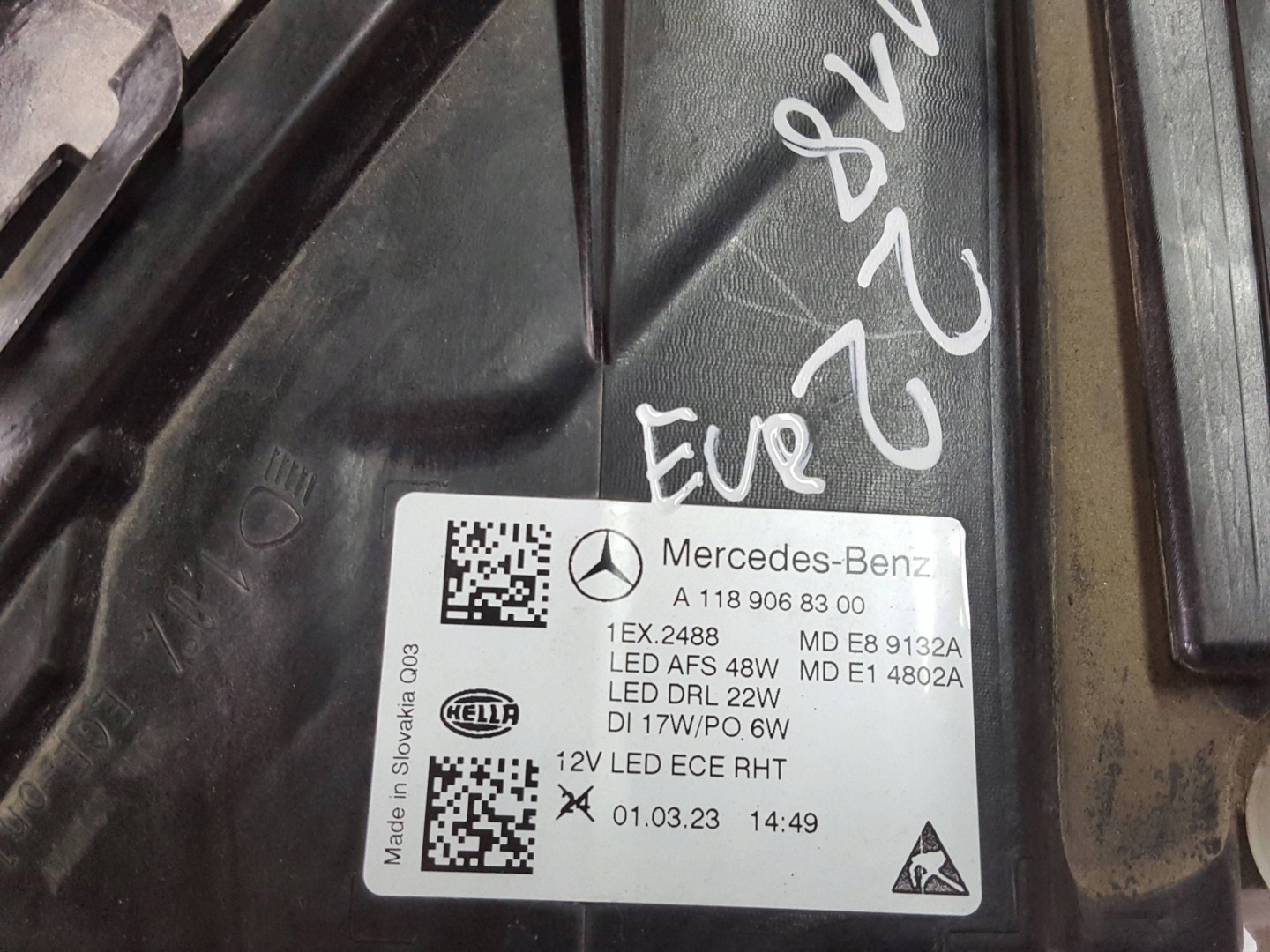 Frontscheinwerfer Mercedes-Benz CLA C118 A1189068300 High Performance LED Links Headlight - Thumbnail 11
