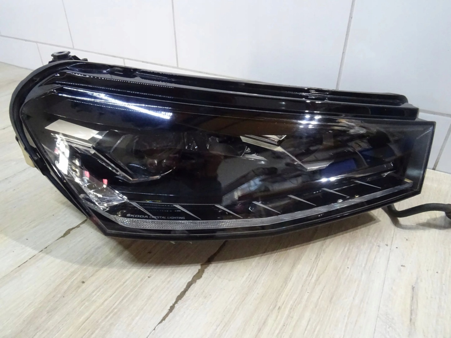 Frontscheinwerfer Skoda Fabia 6Y 6VB941016A LED Rechts Scheinwerfer Headlight - Thumbnail 1